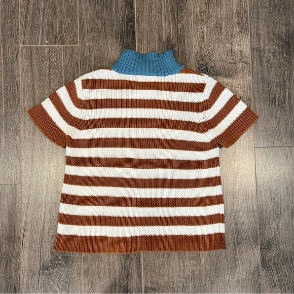❌SOLD❌ Roolee | The Archer Short Sleeve Knit Stripe Sweater - Picture 5 of 6
